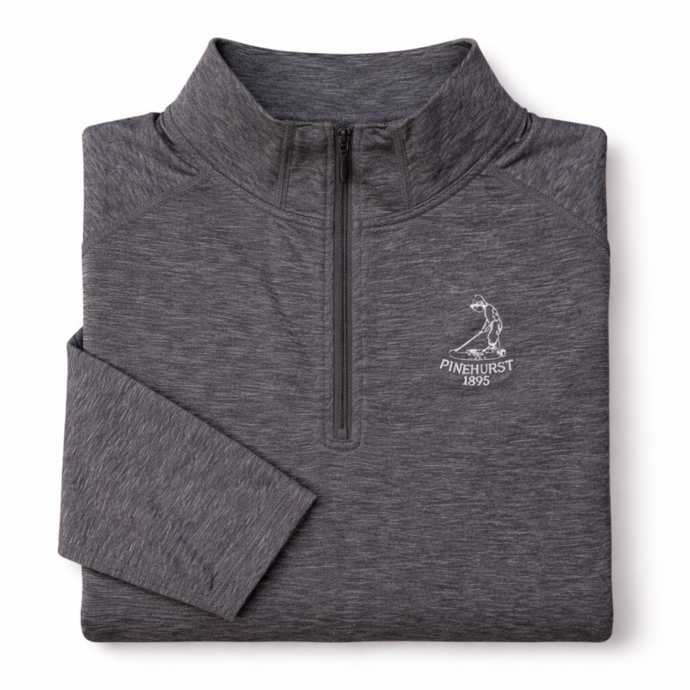 Straight Down Quarter-Zip Pullover Pinehurst Logo… - image 1